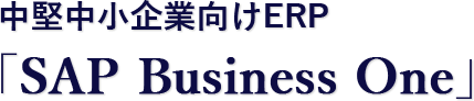 中堅中小企業向けERP SAP Business One ロータスビジネスコンサルティング株式会社